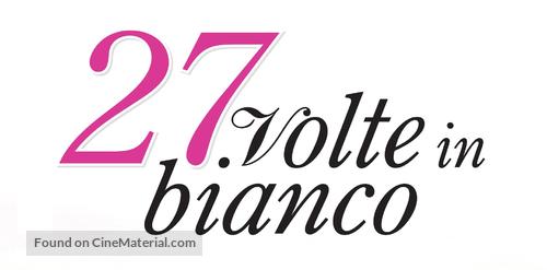 27 Dresses - Italian Logo