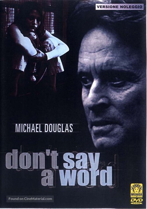 Don&#039;t Say A Word - Italian Movie Cover