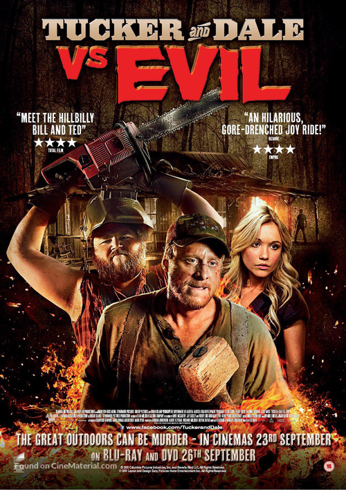 Tucker and Dale vs Evil - British Video release movie poster