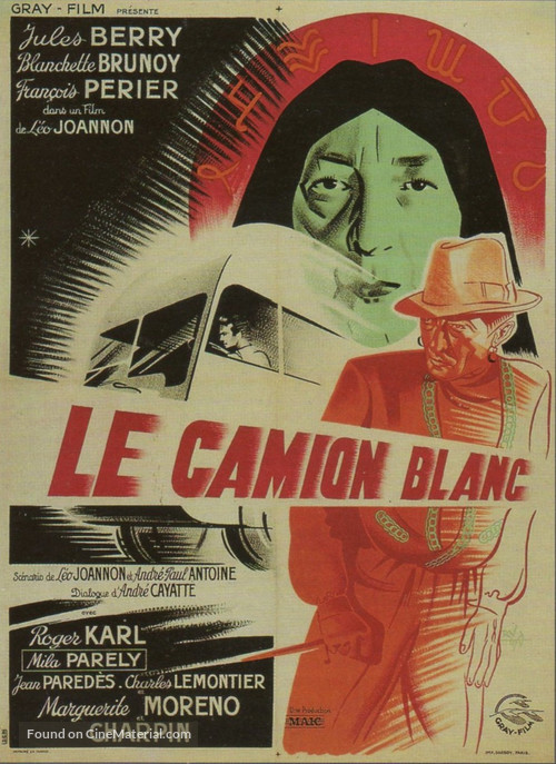 Le camion blanc - French Movie Poster