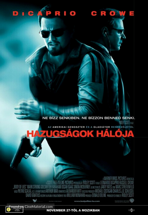 Body of Lies - Hungarian Movie Poster