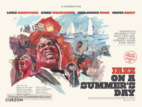 Jazz on a Summer&#039;s Day - British Movie Poster