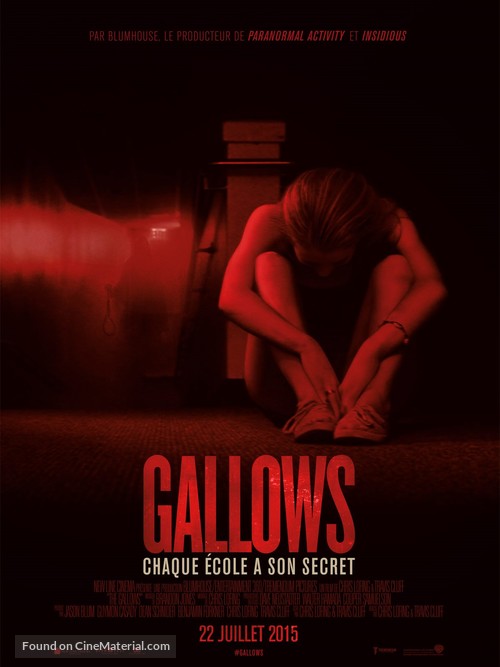 The Gallows - French Movie Poster