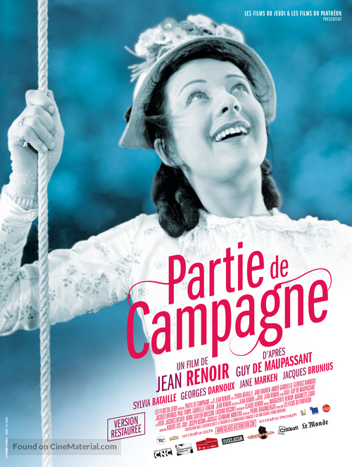 Partie de campagne - French Re-release movie poster