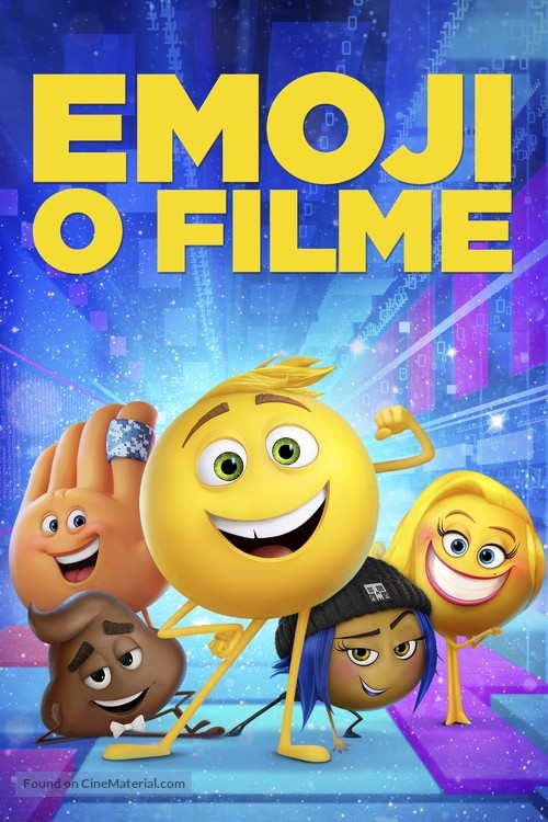 The Emoji Movie - Portuguese Movie Cover