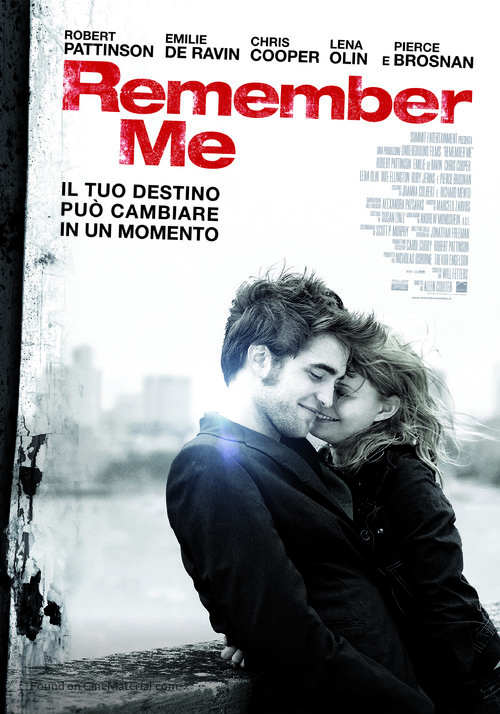 Remember Me - Italian Movie Poster