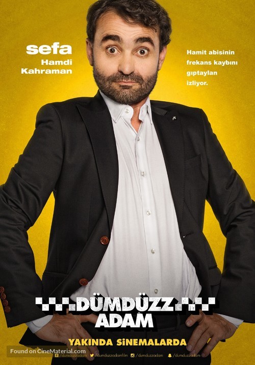 D&uuml;md&uuml;zz Adam - Turkish Movie Poster