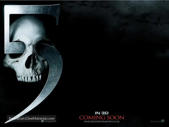 Final Destination 5 - British Movie Poster