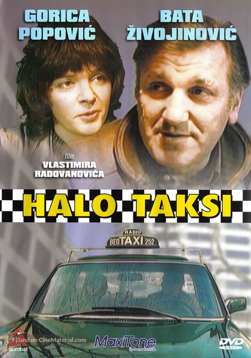 Halo taxi - Serbian DVD movie cover