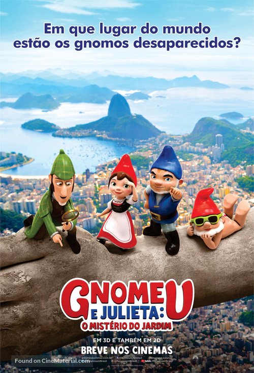 Sherlock Gnomes - Brazilian Movie Poster