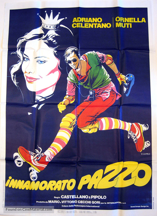 Innamorato pazzo - Italian Movie Poster