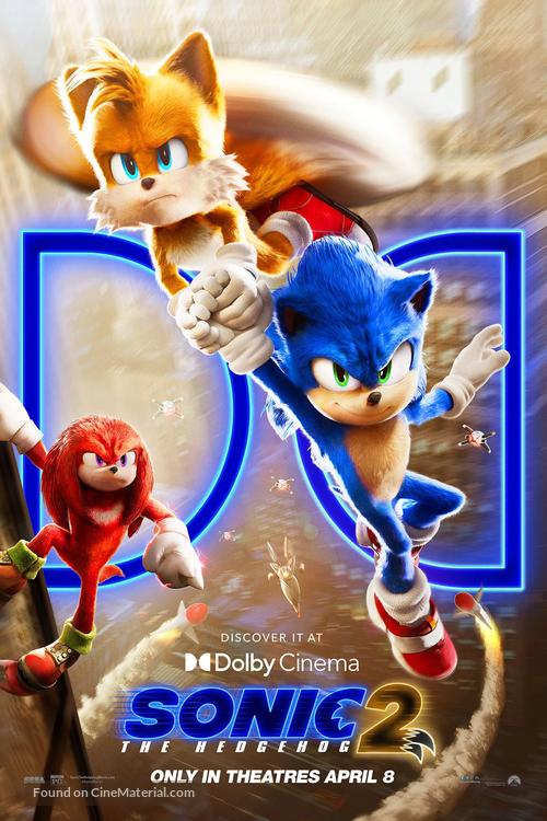 Sonic the Hedgehog 2 - Movie Poster