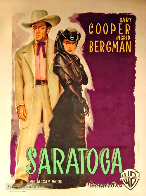 Saratoga Trunk - Italian Movie Poster