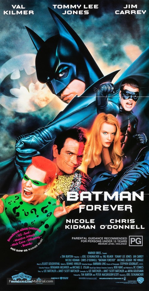 Batman Forever - Australian Movie Poster