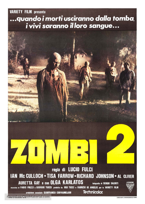 Zombi 2 - Italian Movie Poster