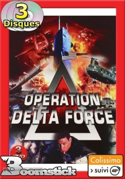 Operation Delta Force 3: Clear Target - French DVD movie cover
