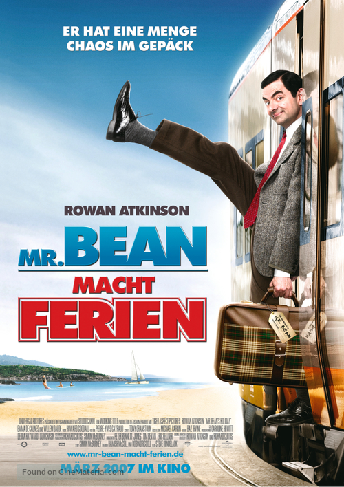 Mr. Bean&#039;s Holiday - German Movie Poster