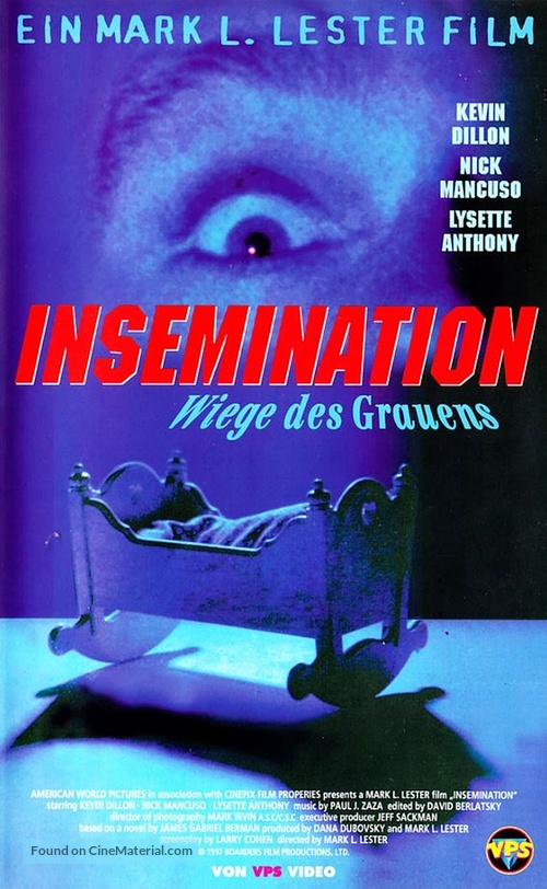 Misbegotten - German VHS movie cover
