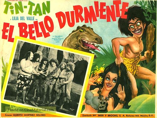 El bello durmiente - Mexican Movie Poster