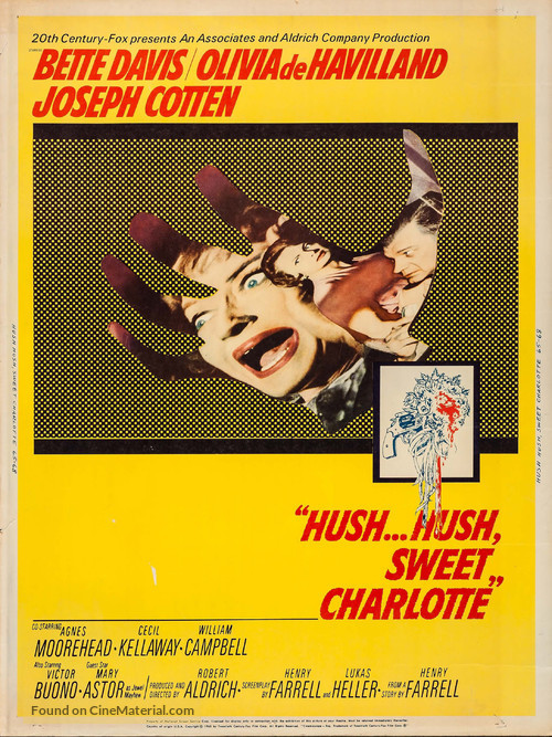 Hush... Hush, Sweet Charlotte - Movie Poster