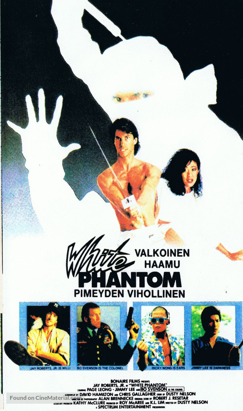 White Phantom - Finnish Movie Cover