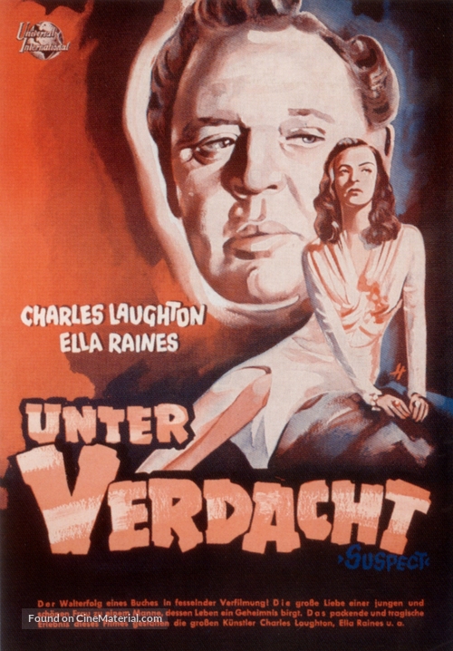 The Suspect - German Movie Poster