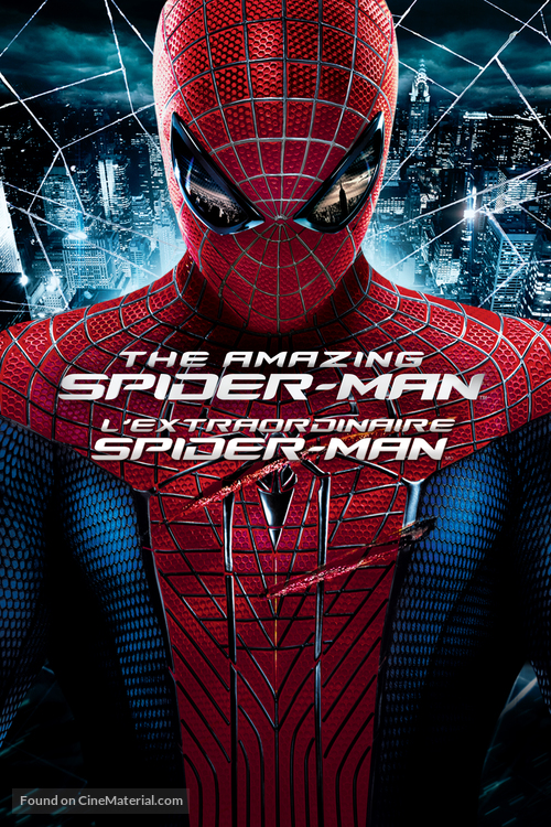 The Amazing Spider-Man - Canadian DVD movie cover