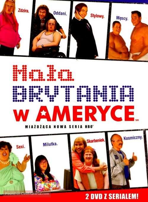 &quot;Little Britain USA&quot; - Polish DVD movie cover