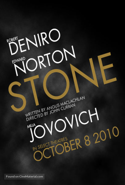 Stone - Movie Poster