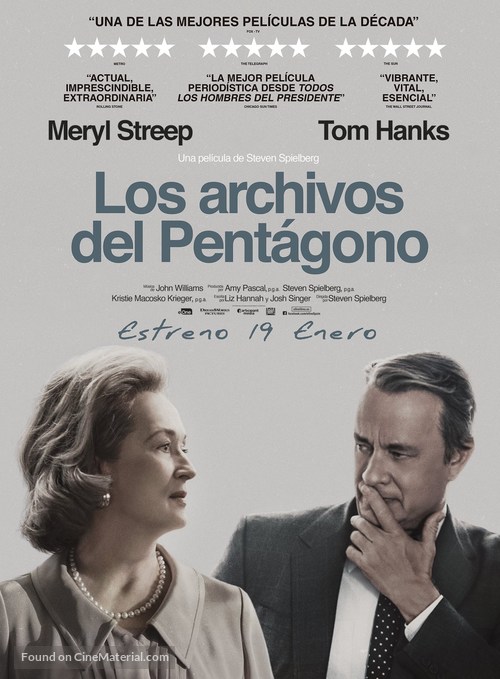 The Post - Spanish Movie Poster