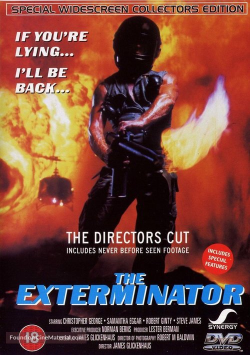 The Exterminator - British Movie Cover