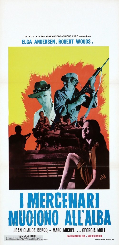 Capitaine Singrid - Italian Movie Poster