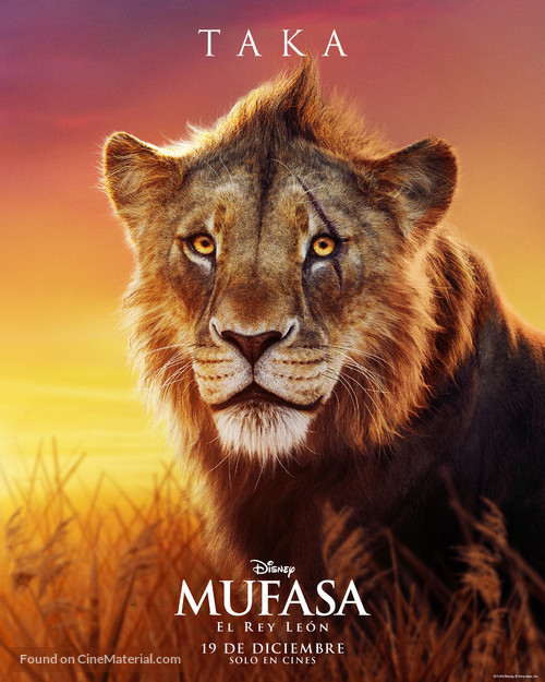 Mufasa: The Lion King - Mexican Movie Poster