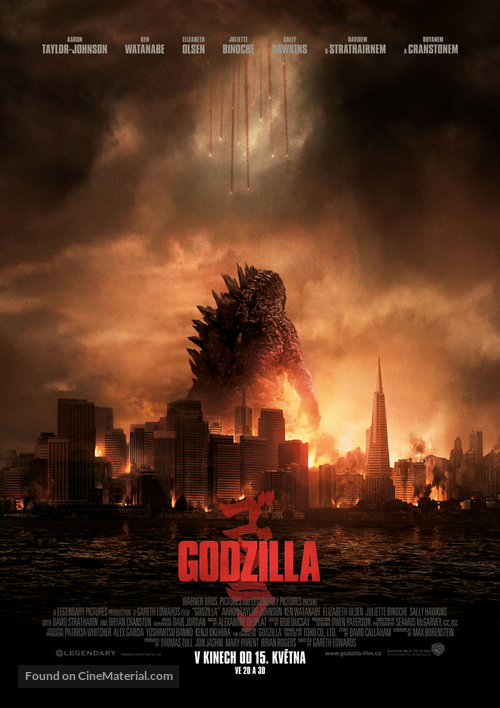 Godzilla - Czech Movie Poster