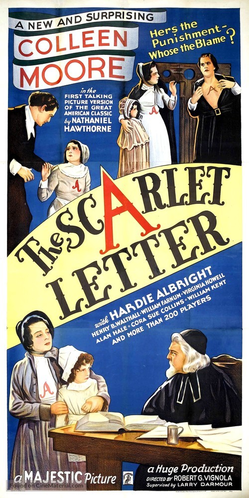 The Scarlet Letter - Theatrical movie poster