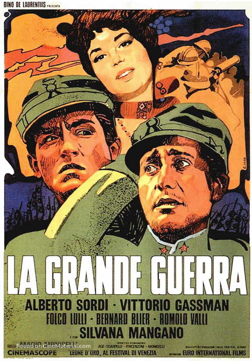 Grande guerra, La - Italian Movie Poster
