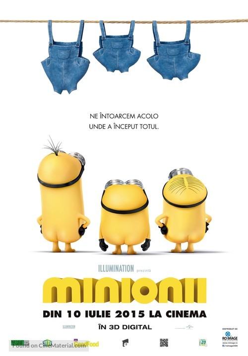 Minions - Romanian Movie Poster