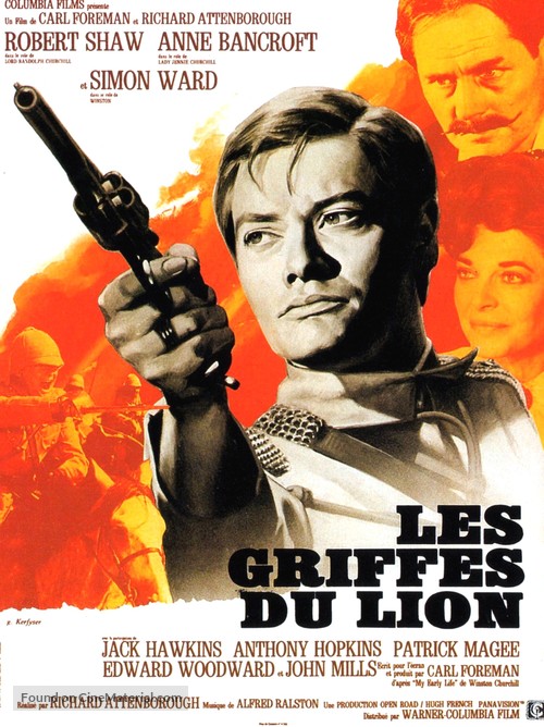 Young Winston - French Movie Poster