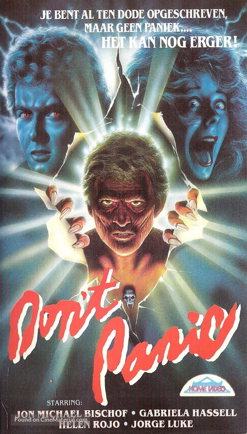 Don&#039;t Panic - Dutch VHS movie cover
