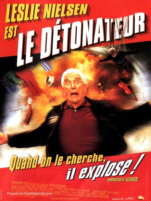 Wrongfully Accused - French Movie Poster