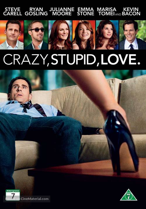 Crazy, Stupid, Love. - Danish DVD movie cover