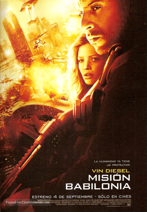 Babylon A.D. - Argentinian Movie Poster