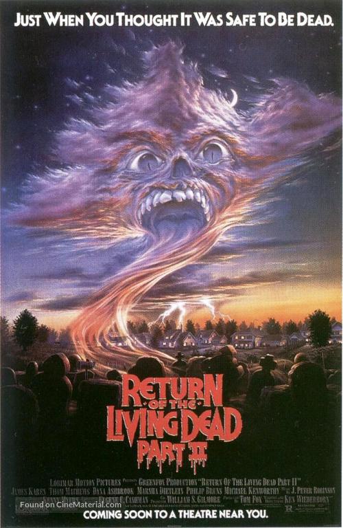 Return of the Living Dead Part II - Movie Poster