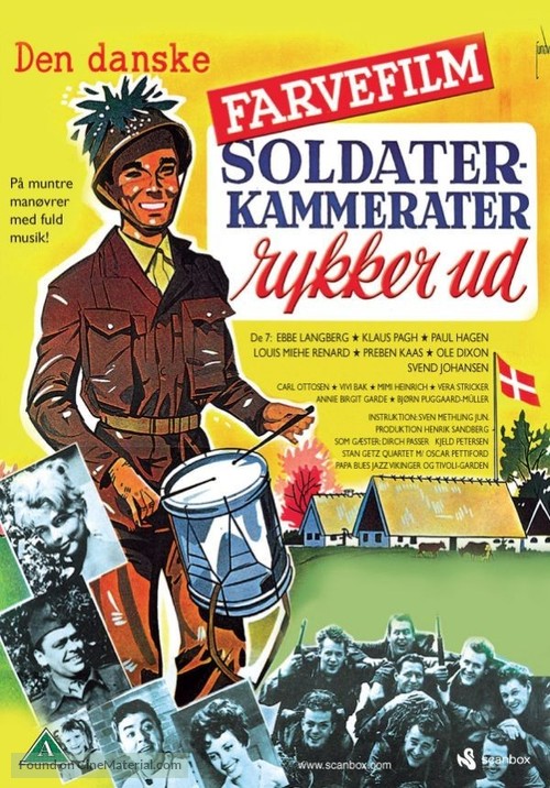 Soldaterkammerater rykker ud - Danish DVD movie cover