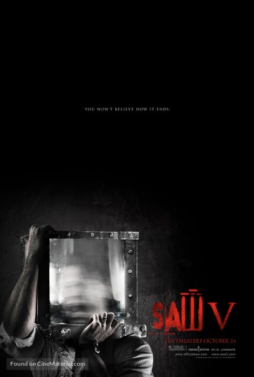 Saw V - Movie Poster