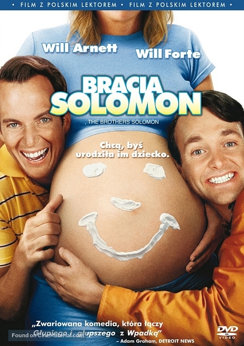 The Brothers Solomon - Polish DVD movie cover