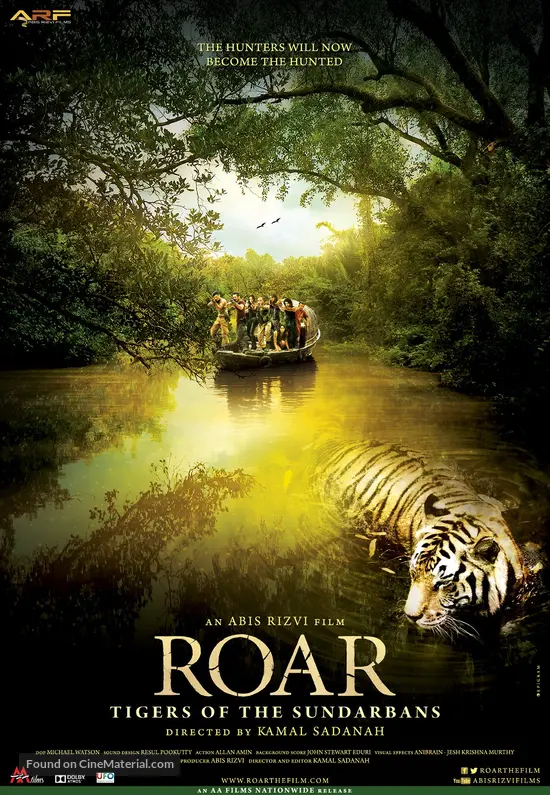 Roar Tigers Of The Sundarbans 2014 Indian Movie Poster