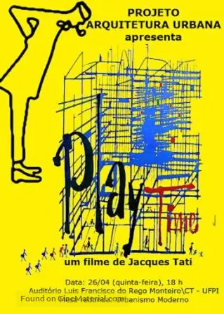 PlayTime - Brazilian Movie Poster