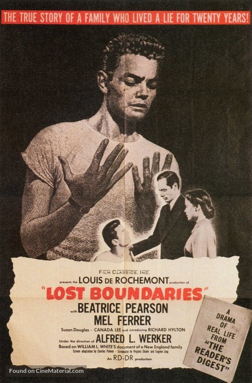 Lost Boundaries - Movie Poster