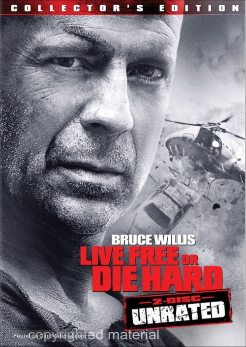 Live Free or Die Hard - DVD movie cover